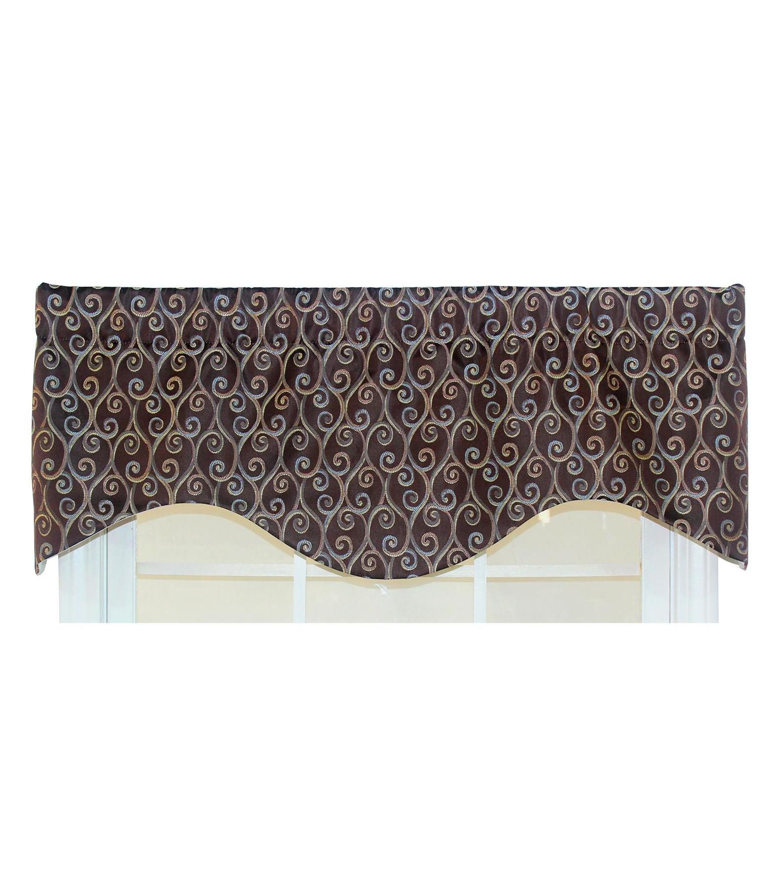 Занавеска RLF Home Twine Cornice 100% Cotton 50" x 17"