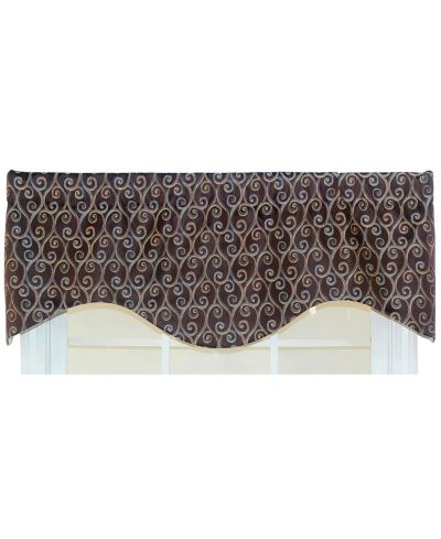 Занавеска RLF Home Twine Cornice 100% Cotton 50" x 17"