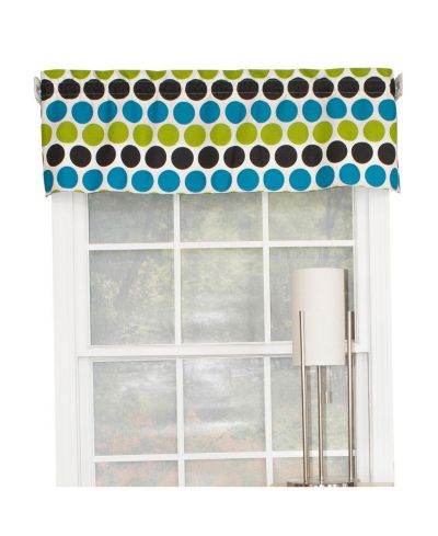 RLF Home занавеска Fanci 100% хлопок с подкладкой 50" x 14" Multi