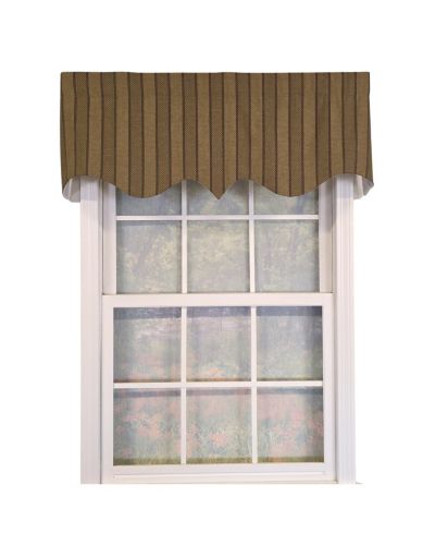 Занавеска RLF Home 100% Cotton Bronte Regal с подкладкой Poly/Cotton 50" x 16"
