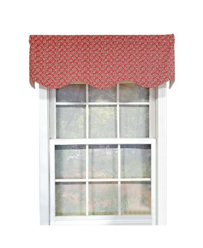 RLF Home Athima Provence Mini Flower Bouquets Lining Effortless Installation Elegant Window Treatment Valance