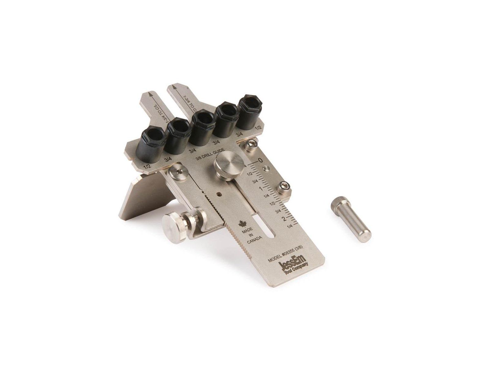 Шаблон для сверления JessEm 08355 3/8" Stainless Dowelling Jig with Angle