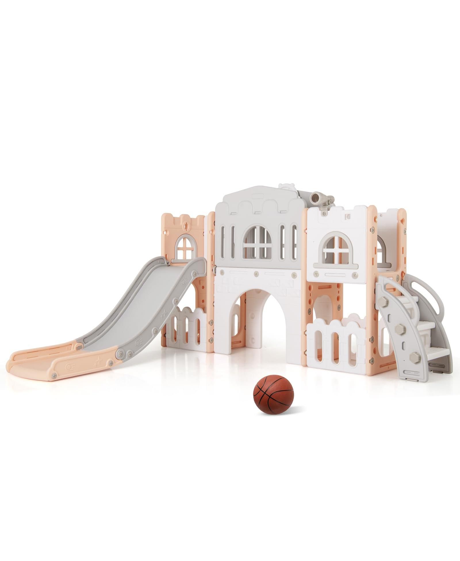 Mecale Игровой комплекс для детей с туннелем и лестницей