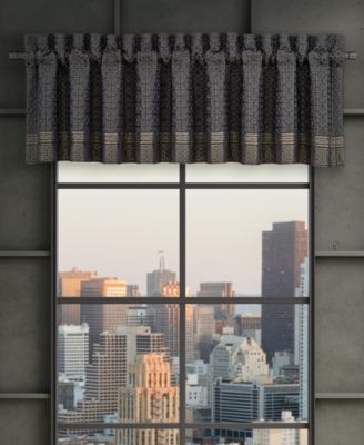 J Queen New York Alaro Window Straight Valance, 21" x 88"
