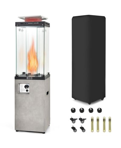 41,000 BTU Propane Patio Heater with Metal Hood