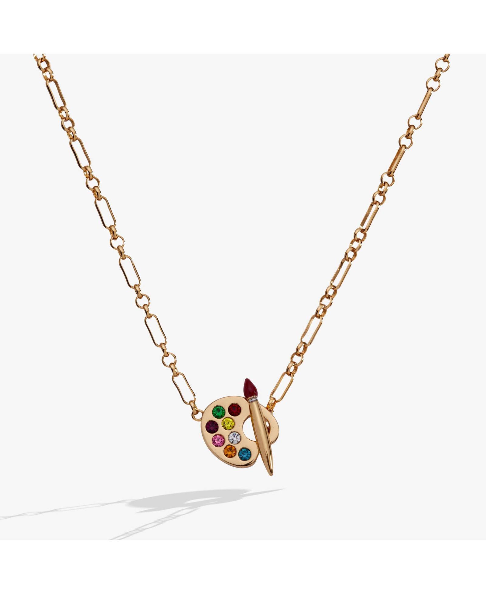 Ожерелье Alex and Ani Artist Palette & Paint Brush Toggle