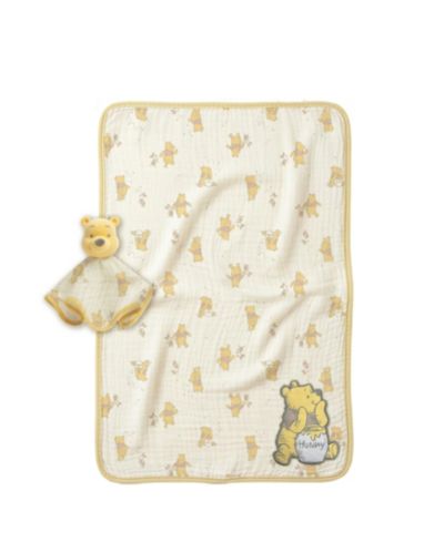 Disney Детское одеяло Winnie the Pooh из муслина для мальчиков и девочек