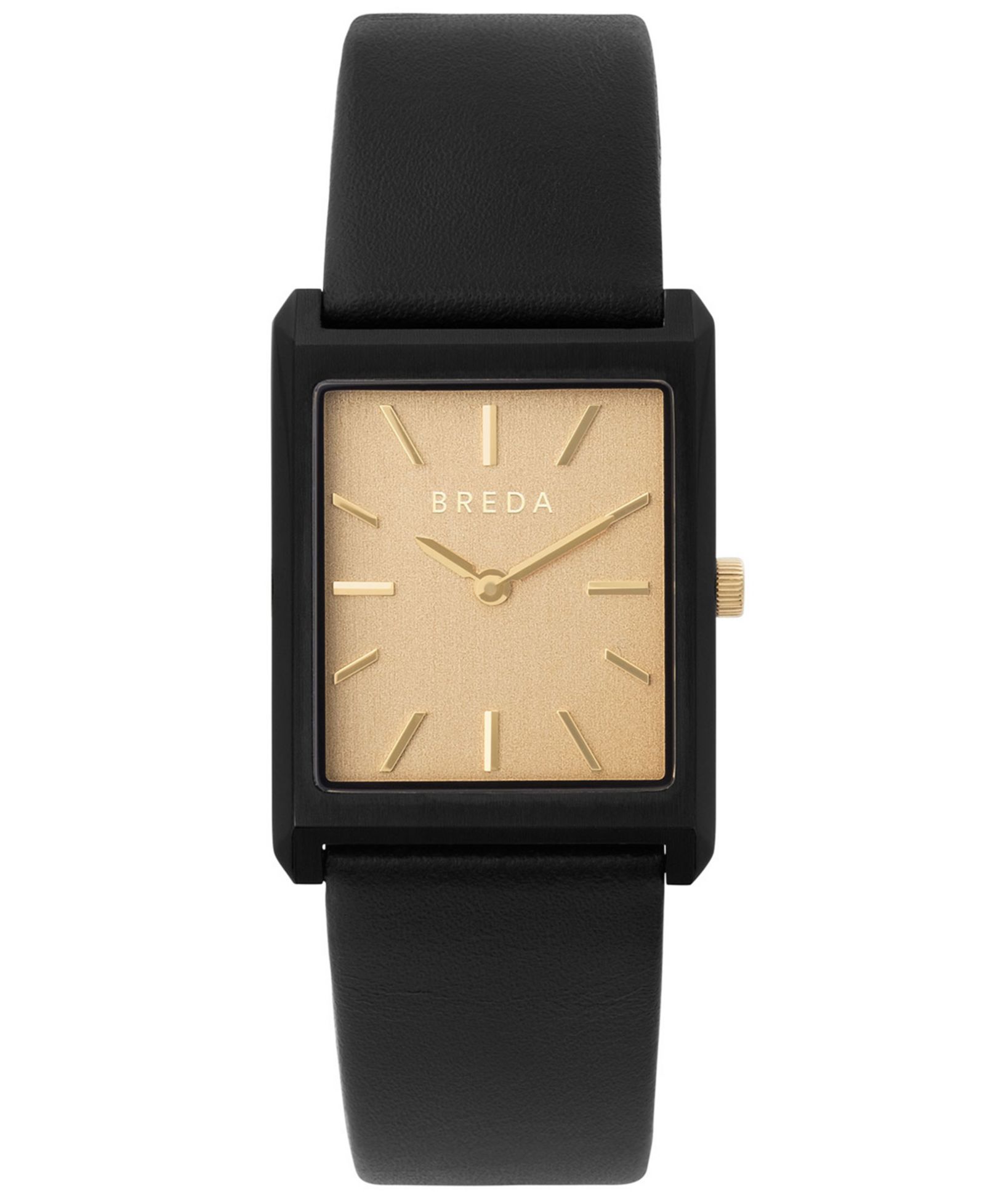 Женские часы BREDA 'Virgil' 1736c Black Leather Band, 26mm