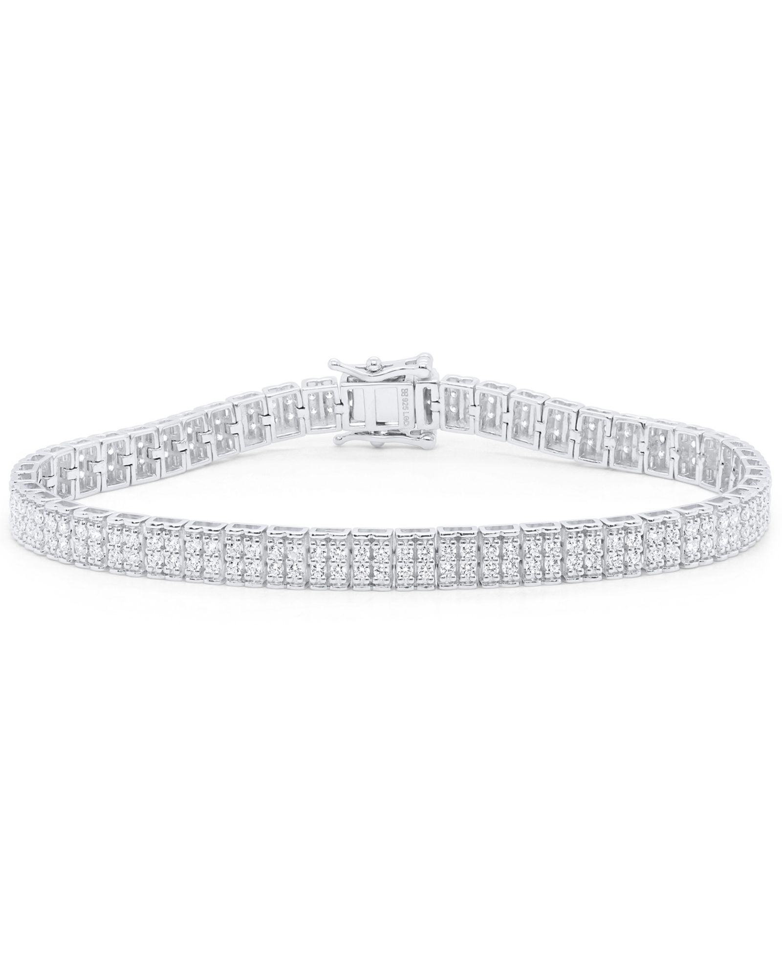 Forever Grown Diamonds браслет с бриллиантами Lab-Grown в Sterling Silver