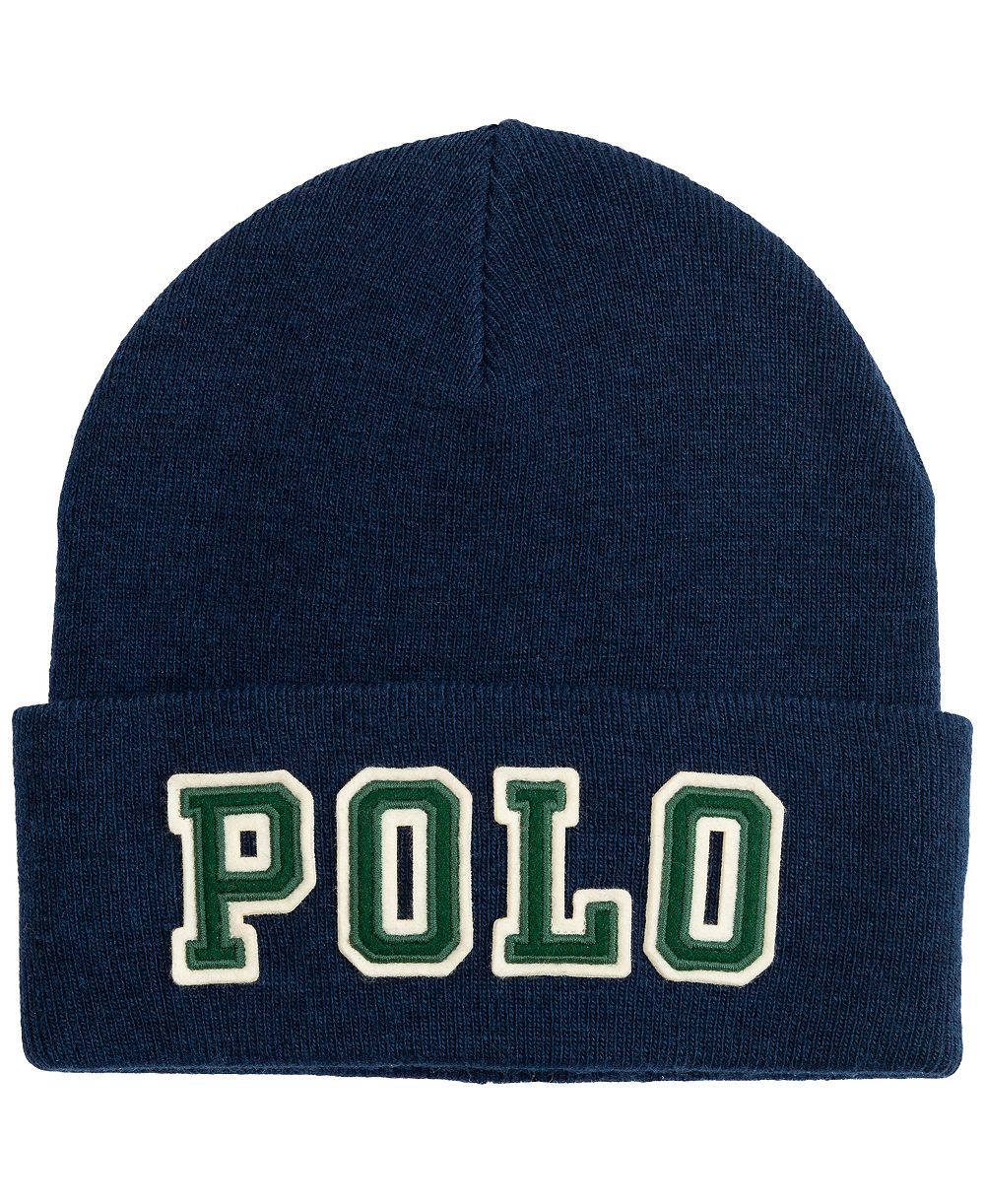 Polo Ralph Lauren Men's Polo Patch Beanie Hat