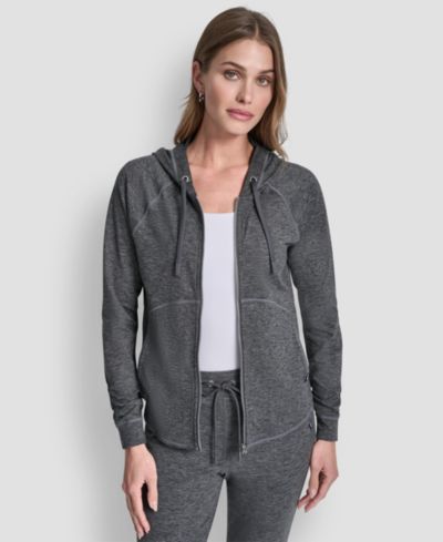 Женское худи DKNY Sport Full-Zip Long-Sleeve