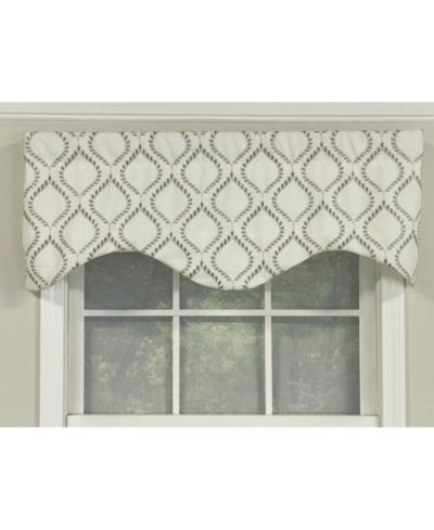 Валанс Go Getter Cornice 3" Rod Pocket 50" x 17" Moonstone от RLF Home