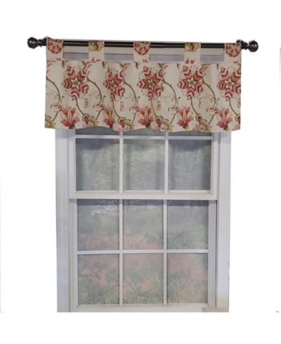 Валанс Ophelia Tab Style Premium Quality 4" 45" x 15" Rose by RLF Home
