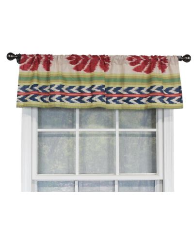 Занавеска RLF Home Aztec 100% хлопок с подкладкой для окон 50" x 14"