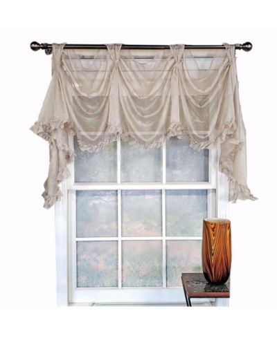 RLF Home роскошная современная занавеска Victory Swag, 50" x 25"