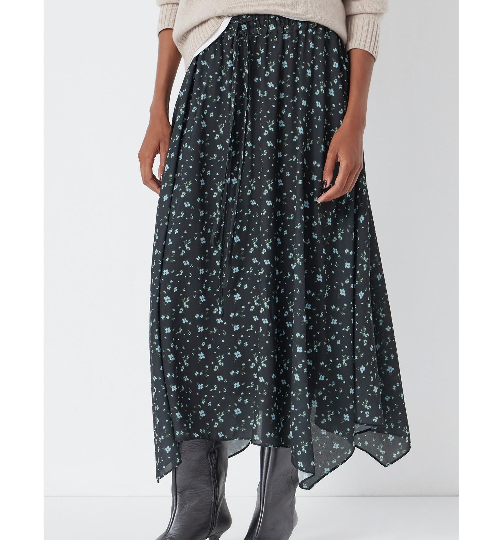 Hush Женская юбка Kaia Chiffon Hanky Hem