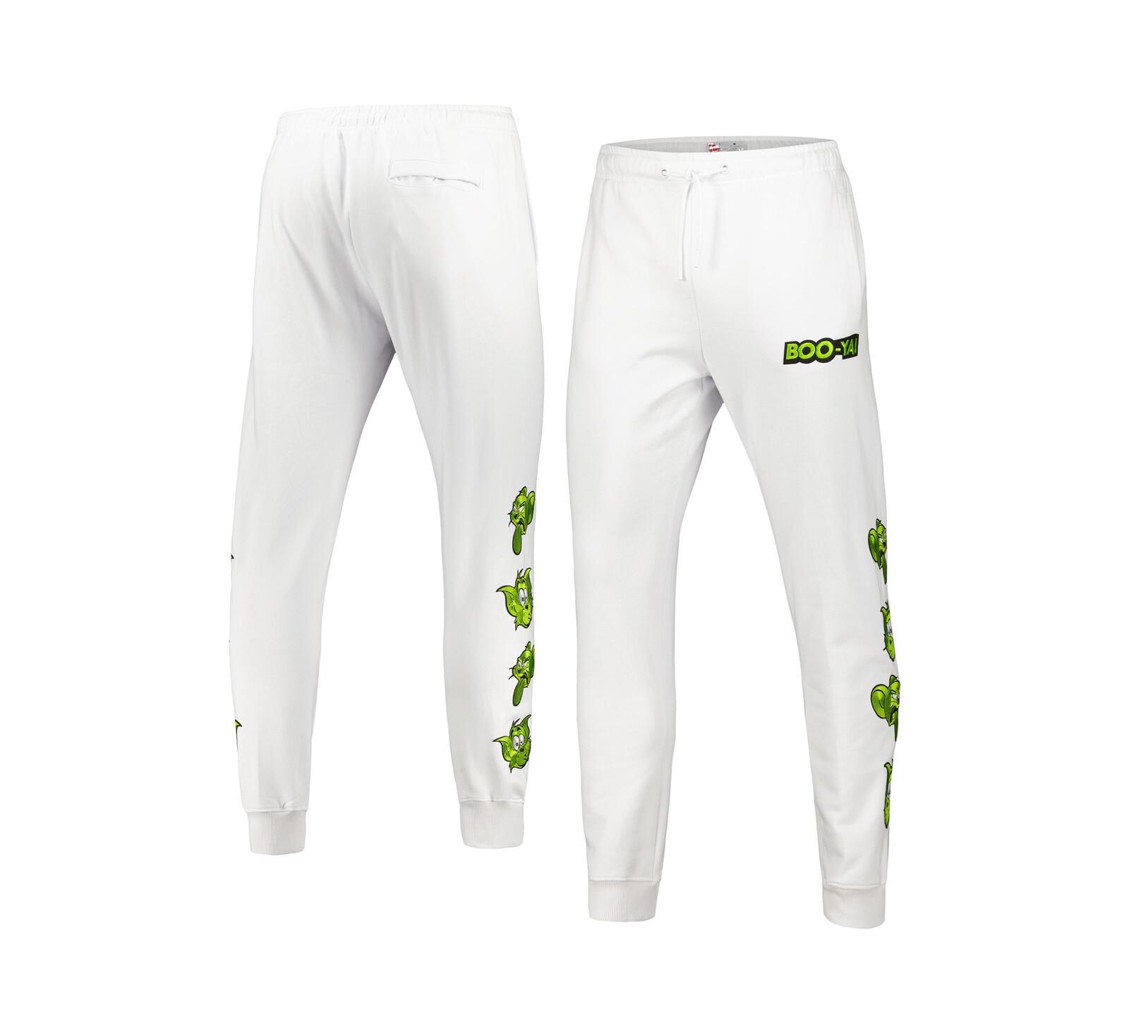 Freeze Max Men's White Tom and Jerry Trippy Jogger Pants