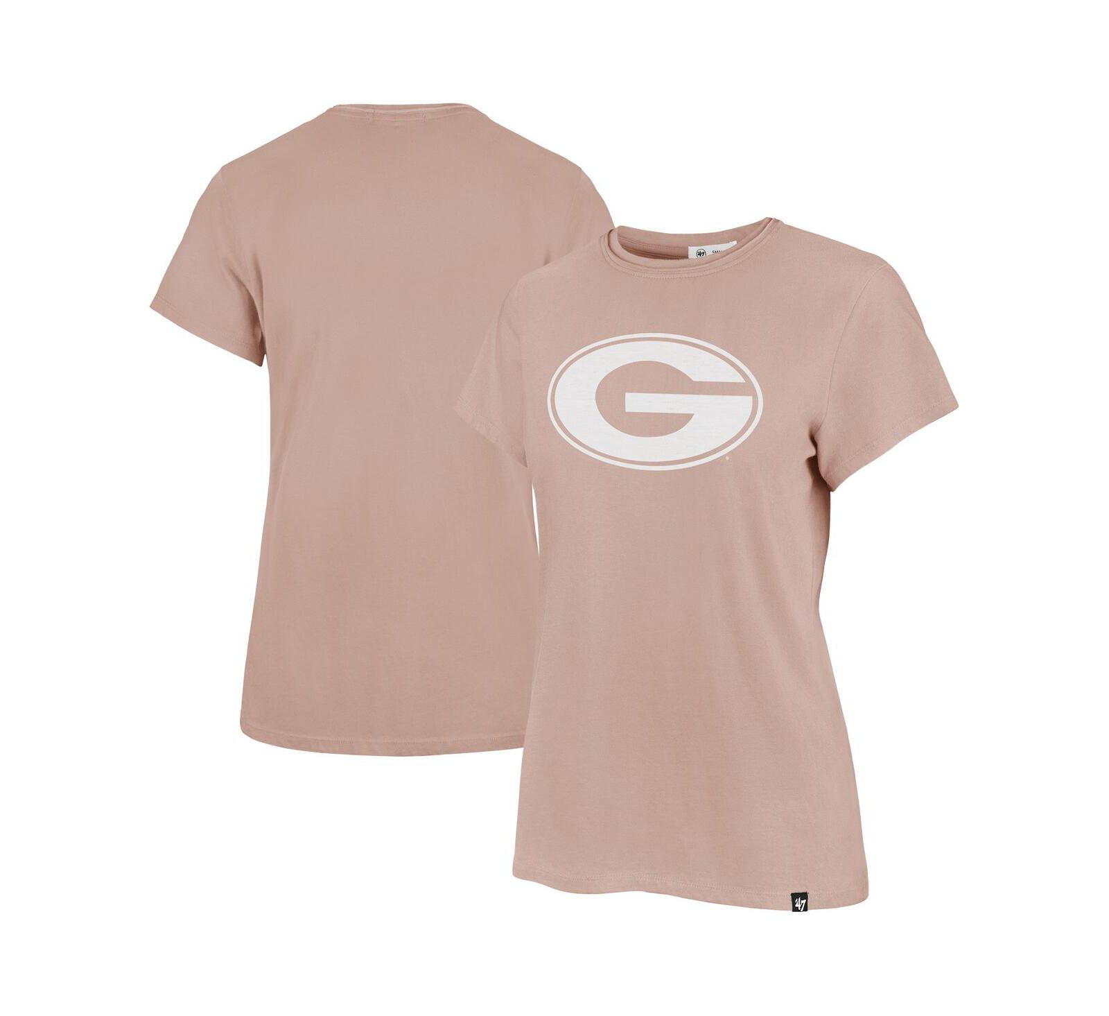 Женская футболка '47 Brand Pink Georgia Bulldogs Premier Frankie