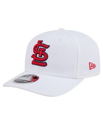 Мужская кепка New Era White St. Louis Cardinals COOLERA 9SEVENTY Adjustable