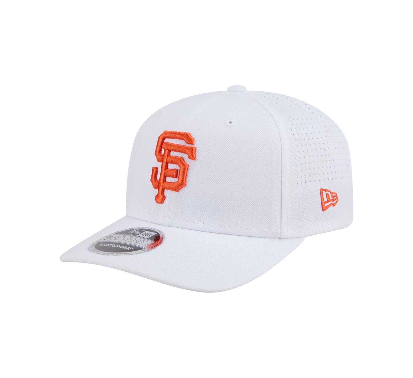 New Era Men's White San Francisco Giants COOLERA 9SEVENTY Adjustable Hat