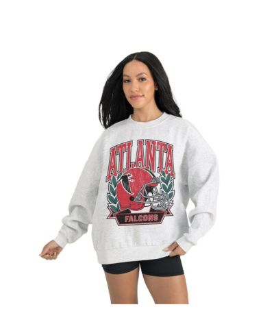 Gameday Couture Женская флисовая толстовка Atlanta Falcons Heritage Gray
