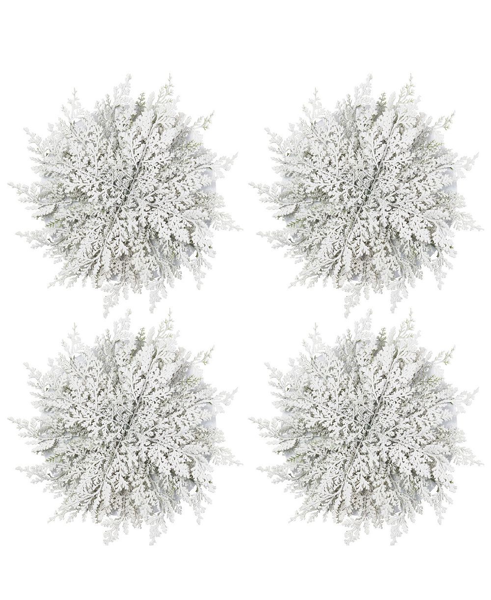 Подставка под тарелку Saro Lifestyle Frosted Pine, 4 шт
