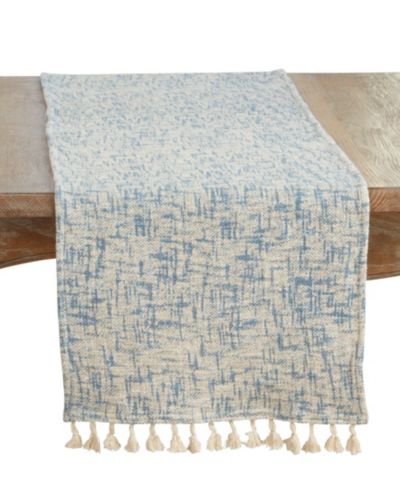 Дорожка на стол Saro Lifestyle Crosshatch, 16" x 72"