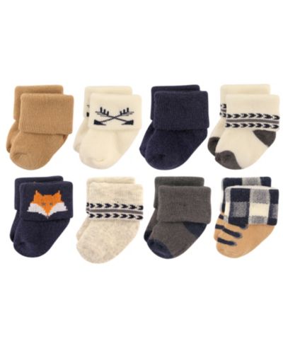 Набор носков для мальчиков Hudson Baby Hudson Cushioned Terry, 8 пар