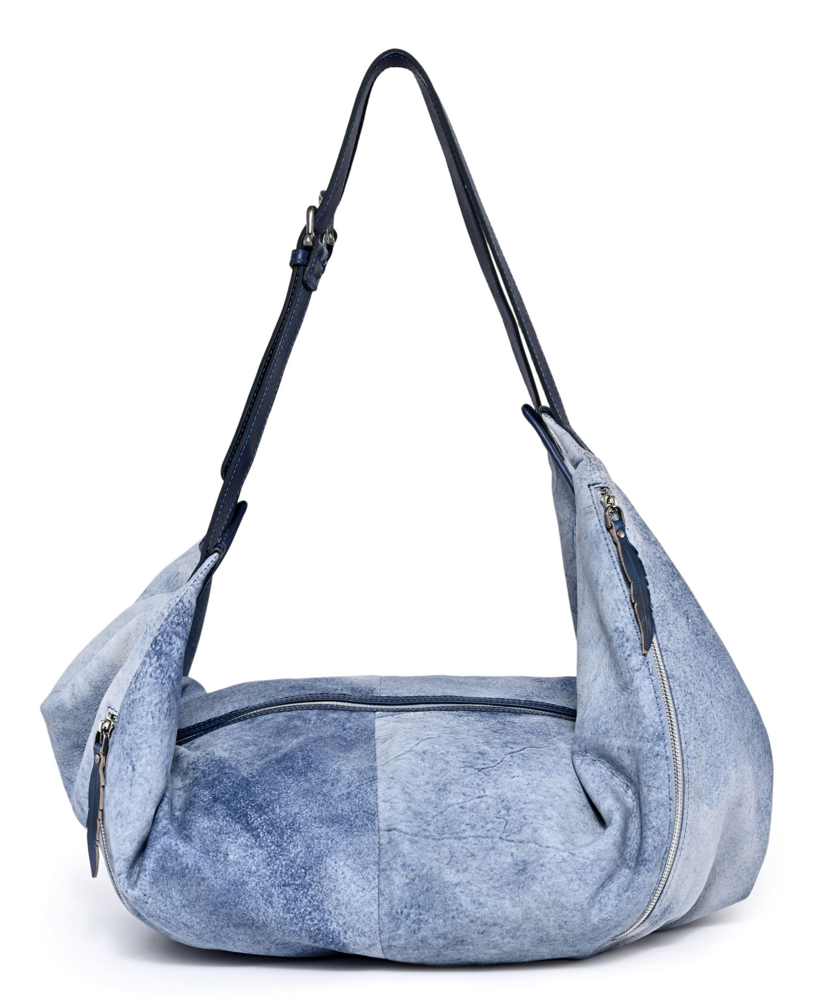 OLD TREND Dorado Extra-Large Lamb Leather Convertible Hobo Backpack