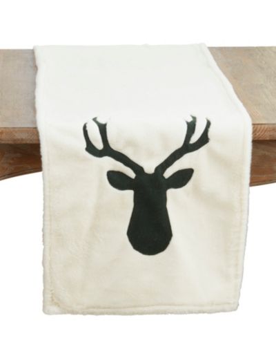 Дорожка для стола Saro Lifestyle Reindeer, 16" x 72"