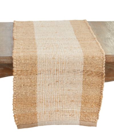 Дорожка на стол Saro Lifestyle Banded 16" x 72"