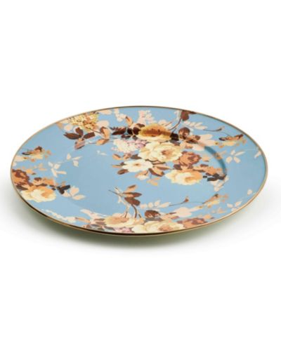 MacKenzie-Childs блюдо для подачи Wild Rose Slate