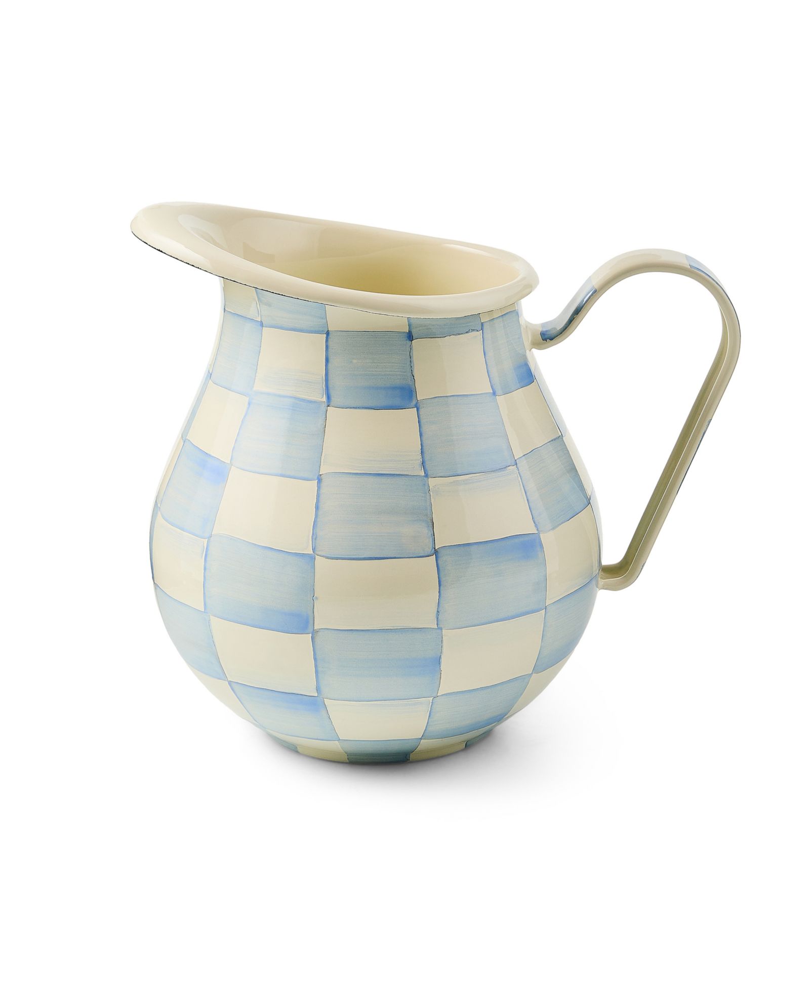 Кувшин MacKenzie-Childs Sky Check 3-Quart