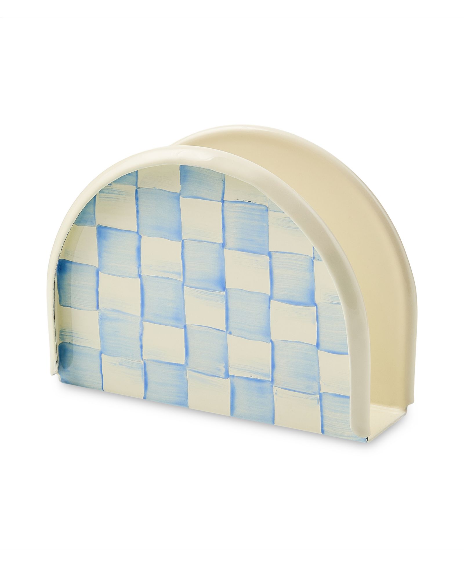 MacKenzie-Childs Sky Check Napkin Holder