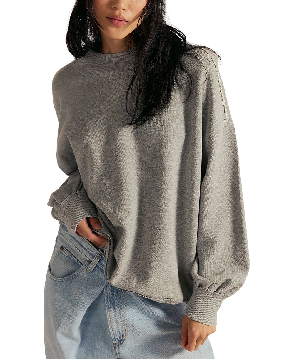 Free People Women's Palm Springs Mock Neck Top