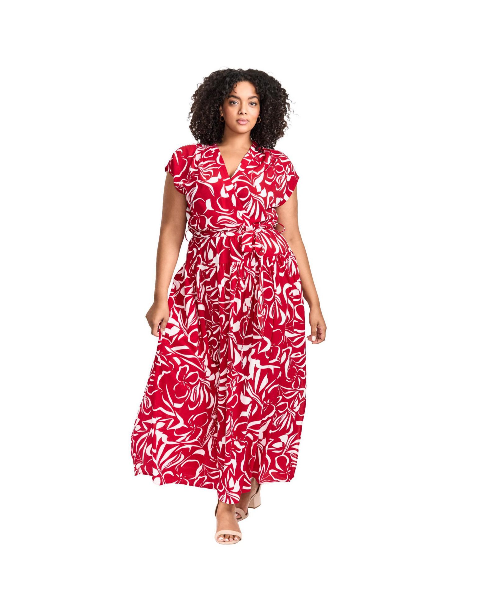 Женское платье макси Avenue Plus Size Havana
