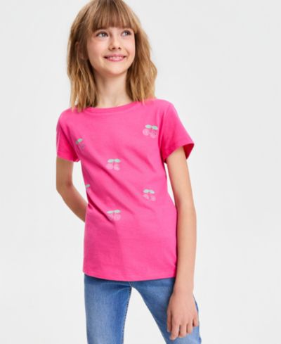 Epic Threads Girls' 5-20 Embellished Cherries Футболка
