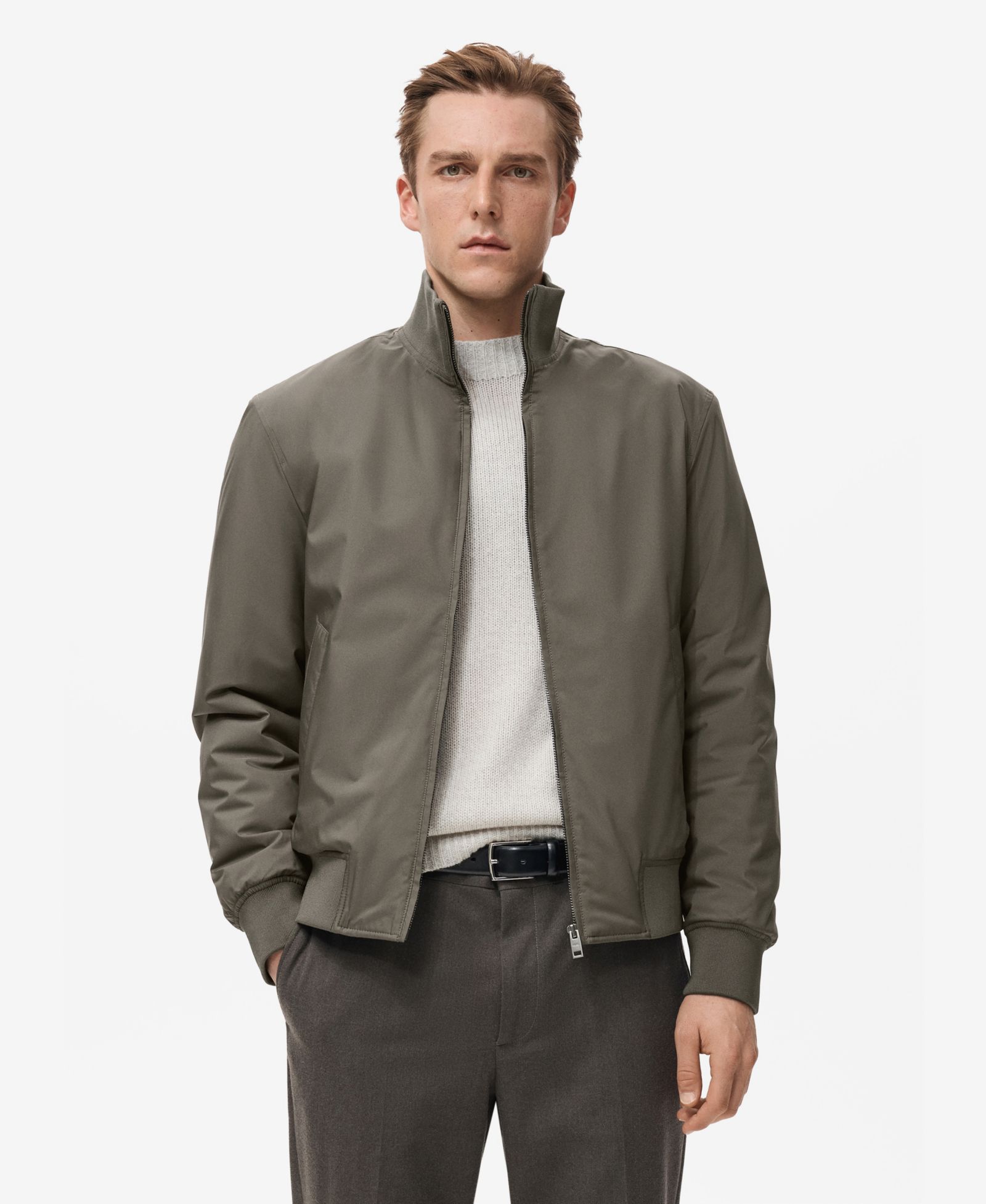 Мужская ветровка Mango Water-Repellent Bomber Jacket