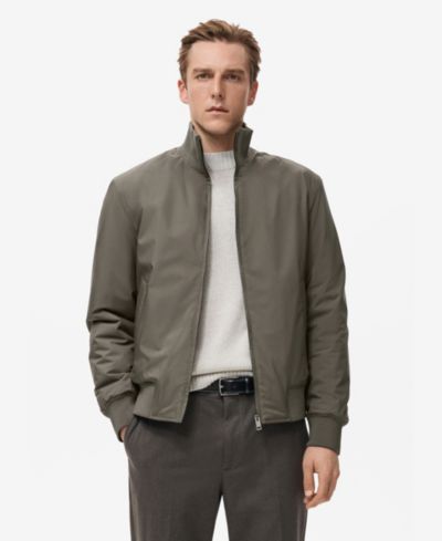 Мужская ветровка Mango Water-Repellent Bomber Jacket