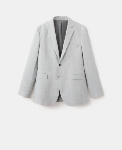 Mango Men's Stretch Fabric Super Slim-Fit Suit Jacket
