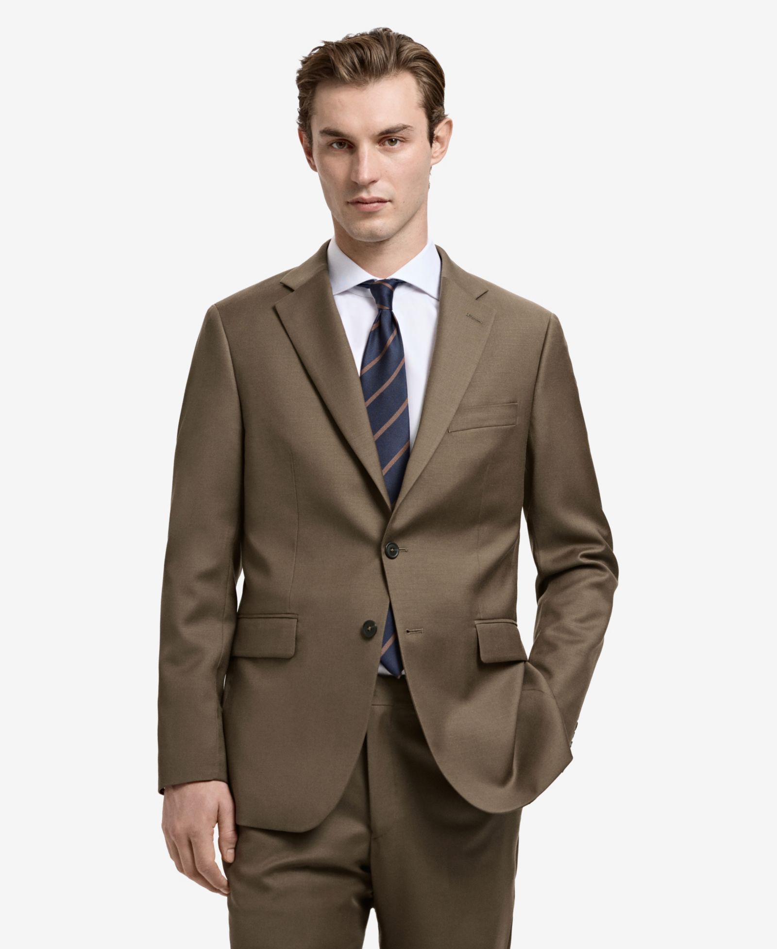 Мужской пиджак Mango Turin из девственной шерсти