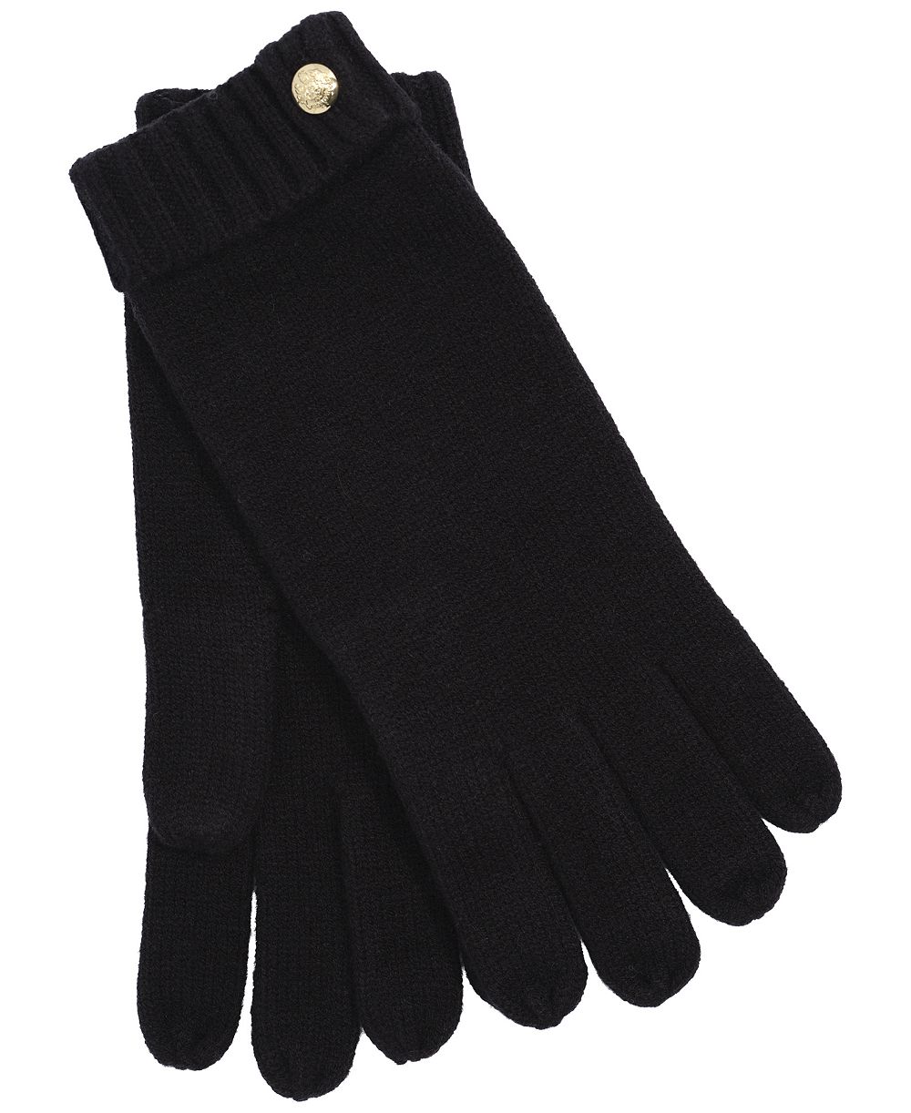 Вязаные перчатки Lauren Ralph Lauren Crest