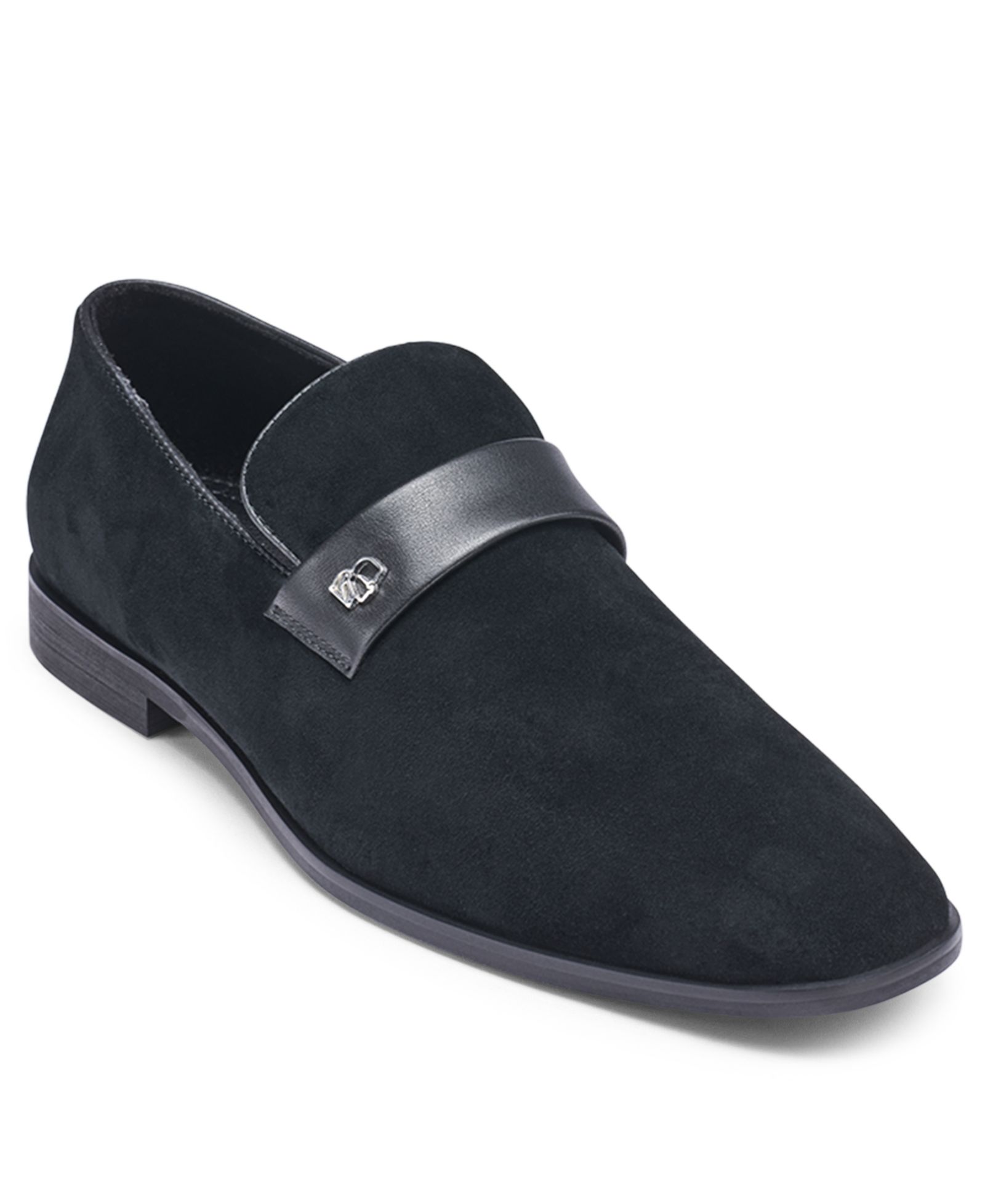 KARL LAGERFELD PARIS Men's Round Toe Evening Loafers