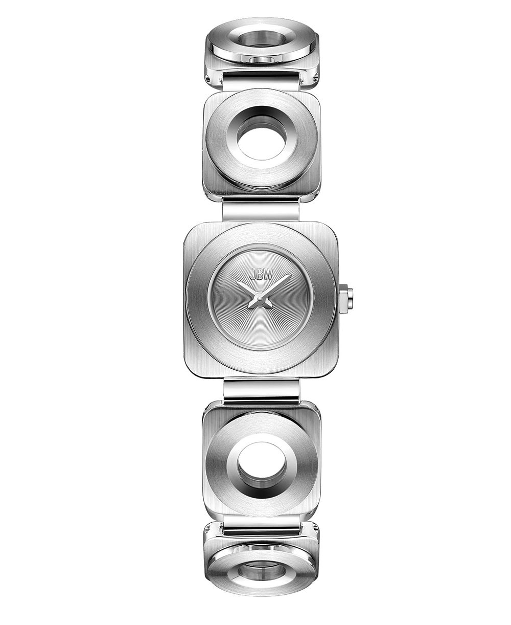 Женские часы Jbw Chasm с кварцевым механизмом Swiss Quartz и стальным корпусом 22mm