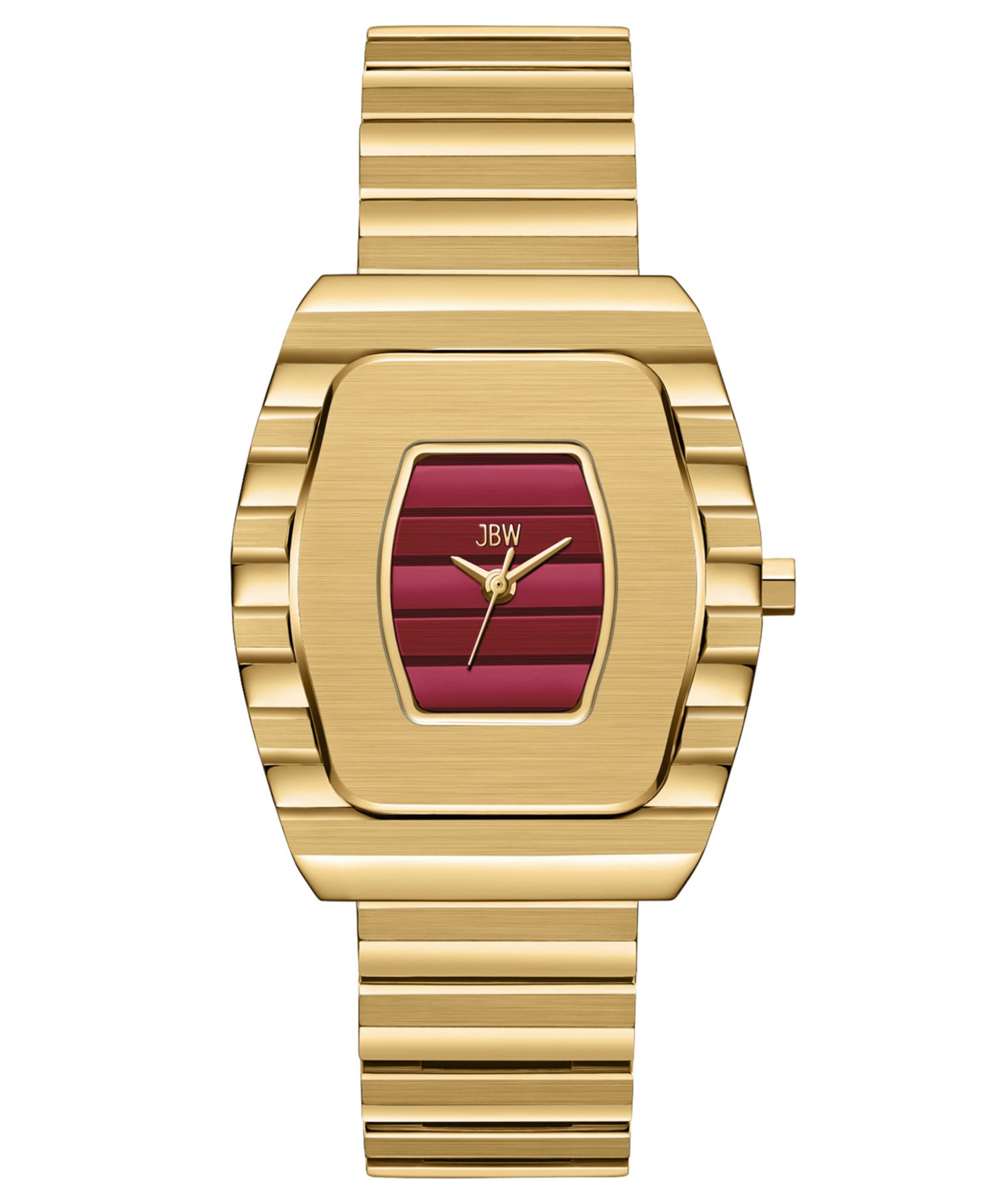 Jbw Women's Atlas Swiss Quartz 18k Gold-Plated Stainless Steel Watch, 34mm