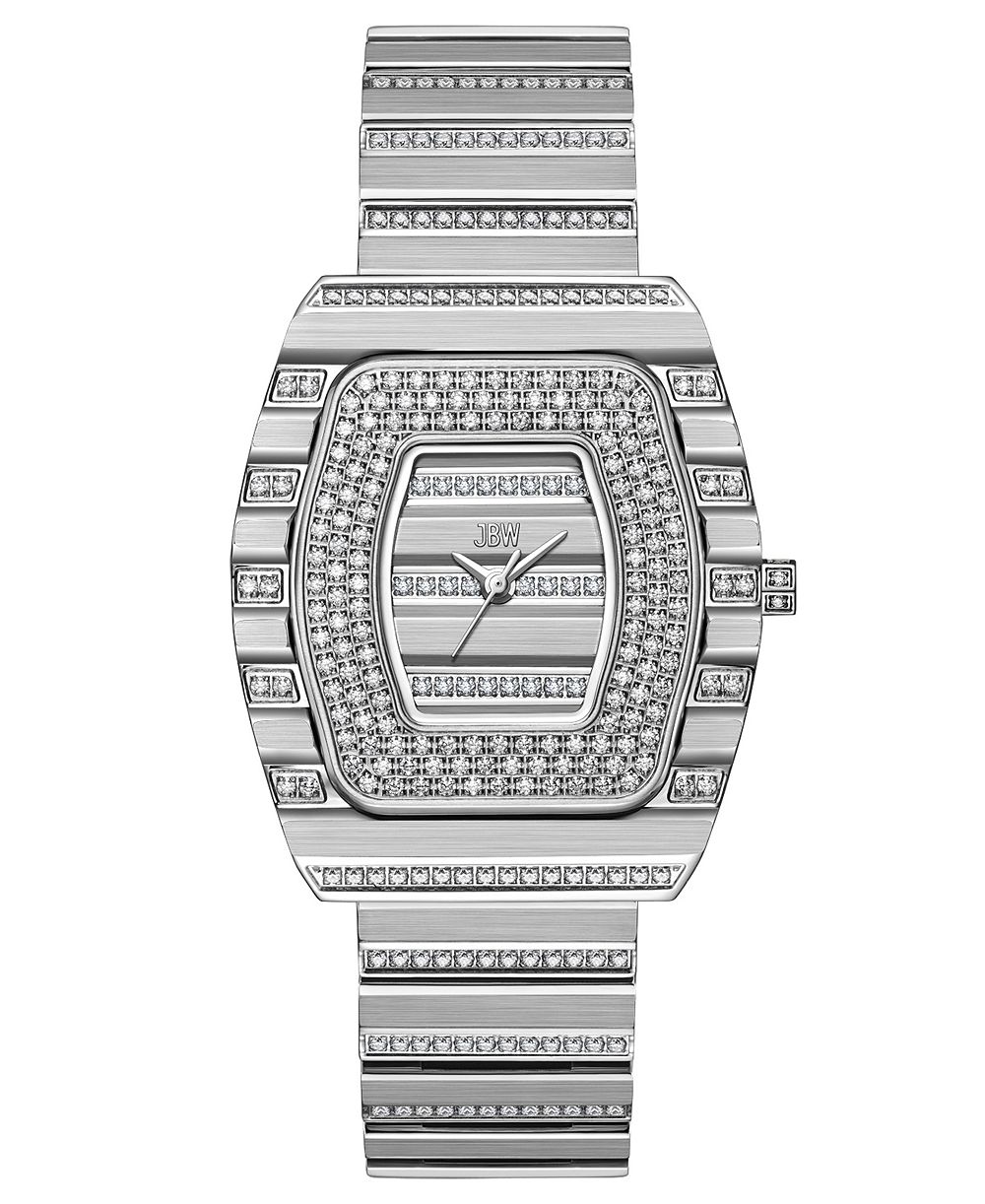 Часы Jbw Women's Atlas Swiss Quartz, сталь, 34mm