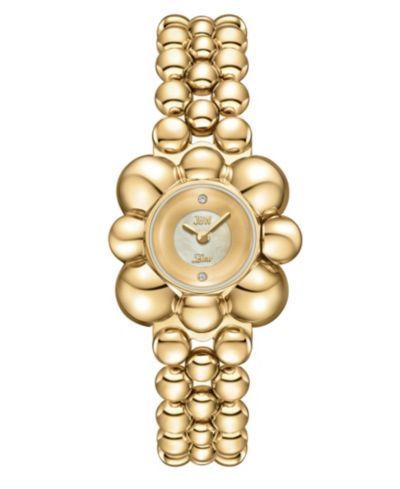 Часы Jbw Men's Atmosphere Swiss Quartz, 18k Gold-Plated, 30mm