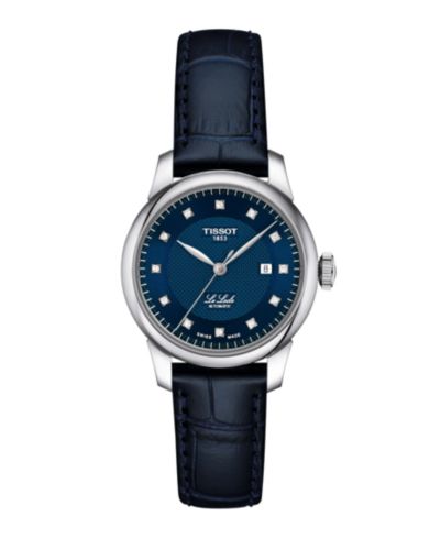 Tissot Женские часы Blue Leather Bracelet Watch, 29mm