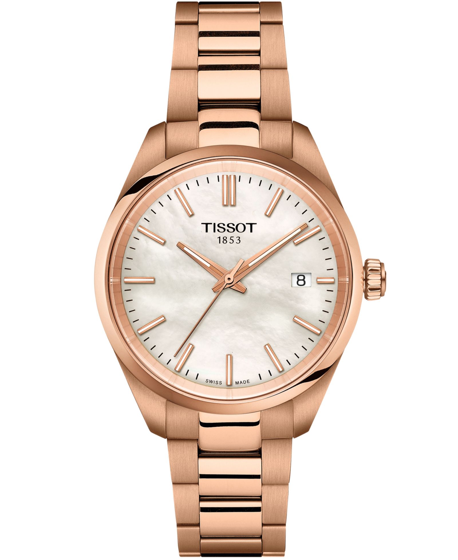 Часы Tissot Unisex Rose Gold Stainless Steel 34mm