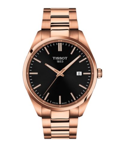 Tissot Мужские часы из розового золота и нержавеющей стали, 40mm